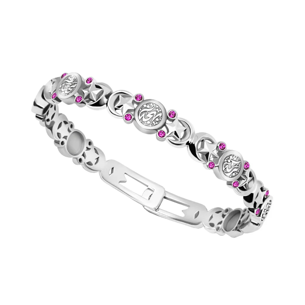 Baheya Silver Bangle