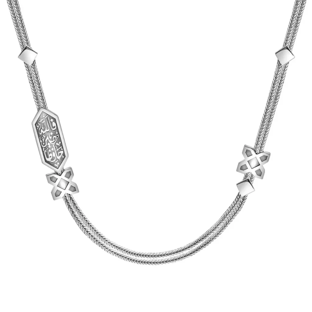 Dhat Silver Choker